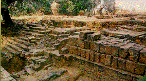 an excavated high place